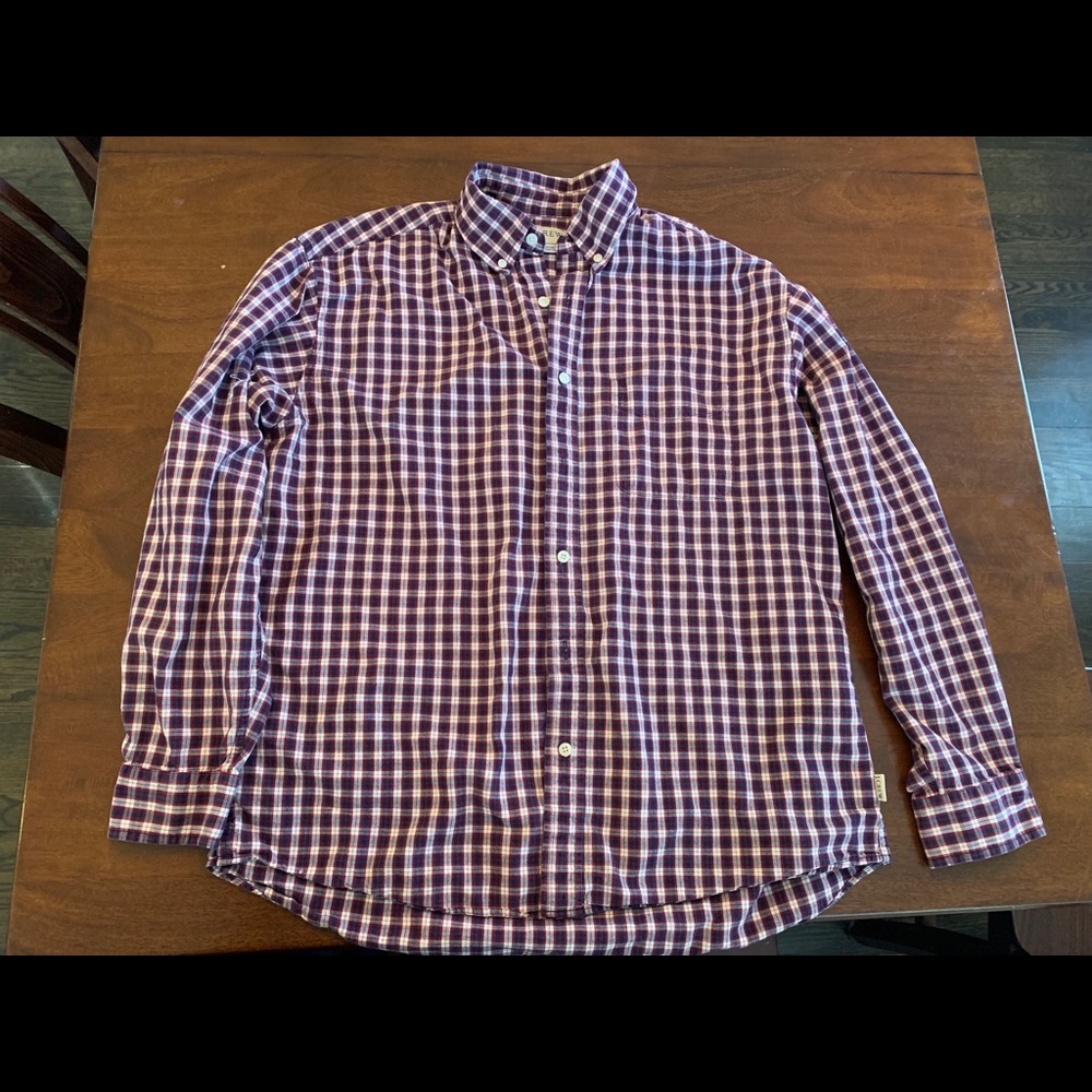 Jcrew men’s button down shirt